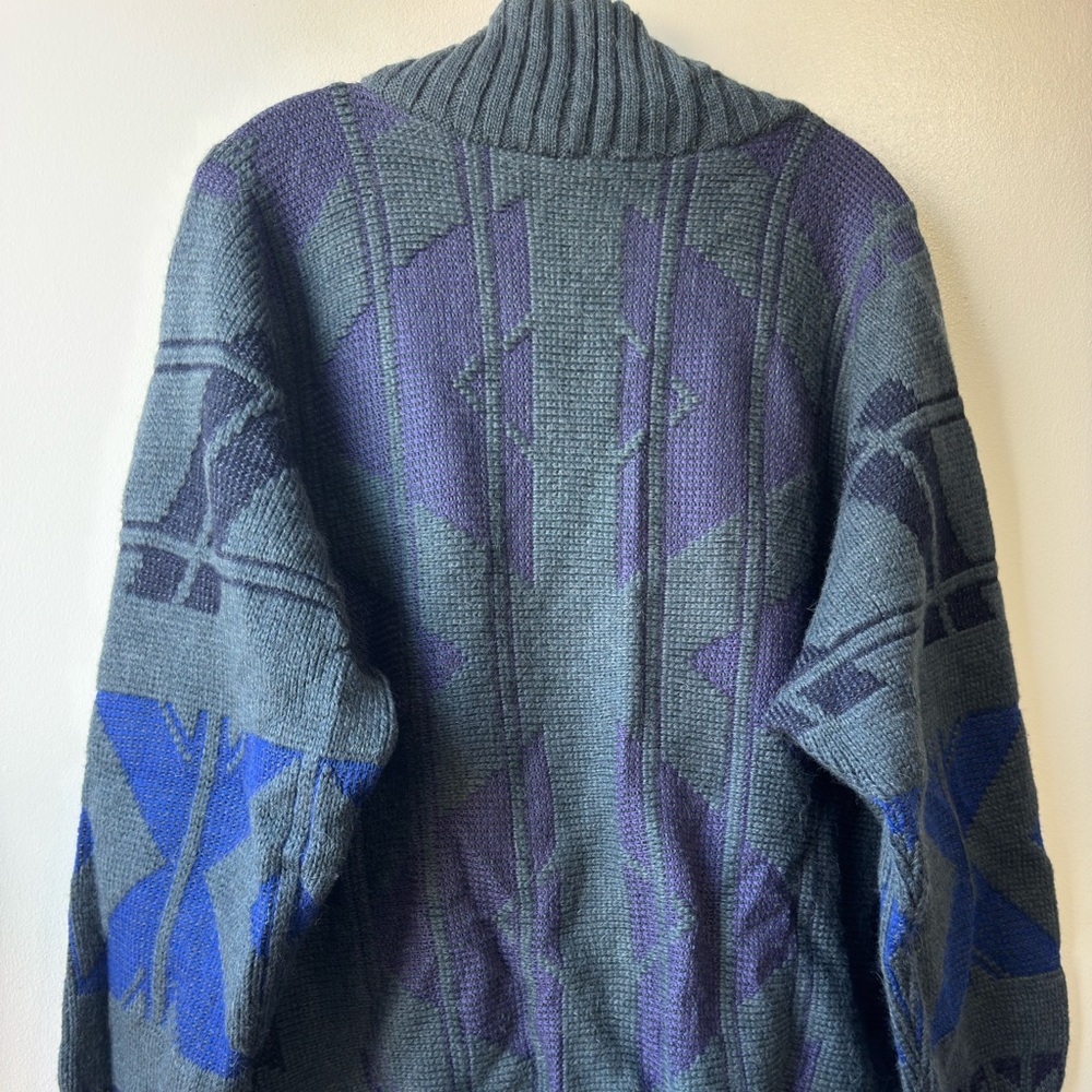 Arian Kool for Zimbello Vintage V-Neck Wool/Alpaca Sweater Sz - Picture 7 of 13